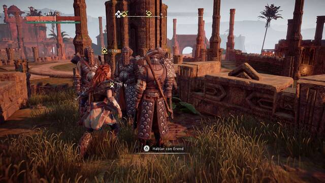 Horizon: Zero Dawn La sombra que se cierne - Hablar con los compañeros 3