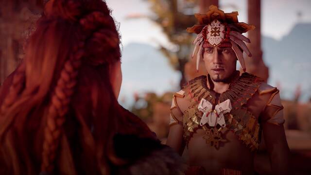 Horizon: Zero Dawn El sol perecer - Conversaciones