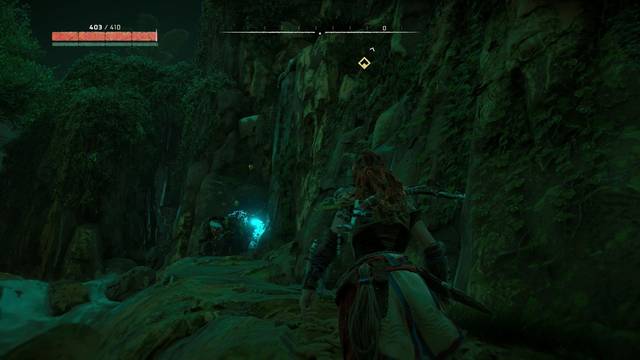 Horizon: Zero Dawn La maldicin de la oscuridad - Escalada