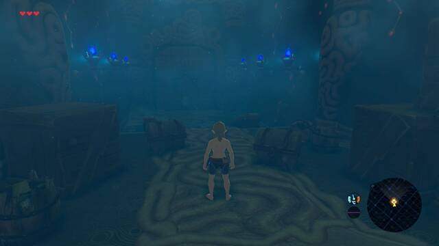 Zelda Breath of the Wild Dirígete al lugar indicado - Cofres con ropa vieja