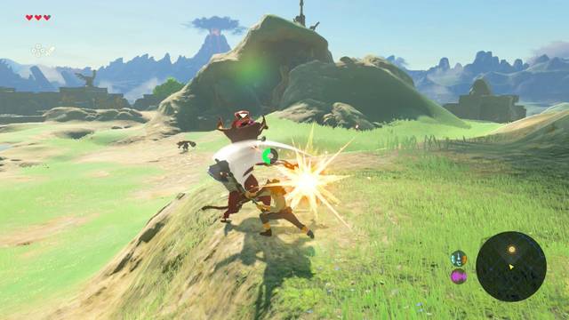 Zelda Breath of the Wild Dirígete al lugar indicado - Bokoblin