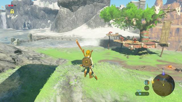 Zelda Breath of the Wild Santuario de Soukeh - Campamento enemigo