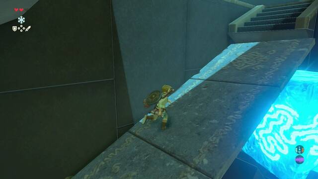 Zelda Breath of the Wild Santuario de Soukeh - Elevar rampa