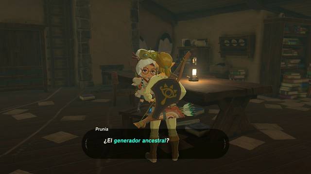 Zelda Breath of the Wild Los recuerdos perdidos - Prunia