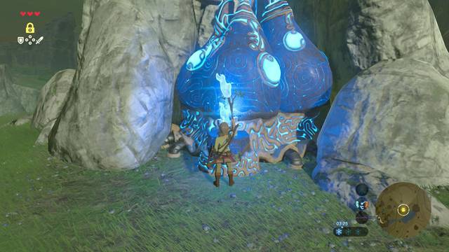 Zelda Breath of the Wild Los recuerdos perdidos - La llama azul
