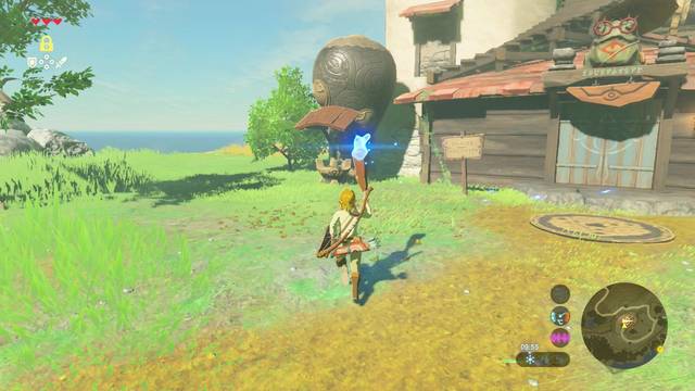 Zelda Breath of the Wild Los recuerdos perdidos - Encender el generador