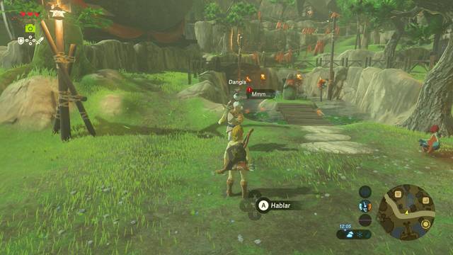 Zelda Breath of the Wild La fuente de la gran hada - Dangis