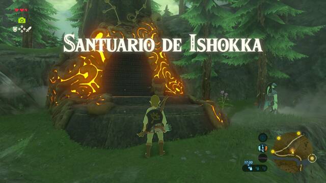 Zelda Breath of the Wild Santuario de Ishokka