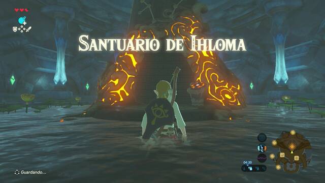 Zelda Breath of the Wild Santuario de Ihloma