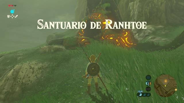 Zelda Breath of the Wild Santuario de Ranhtoe