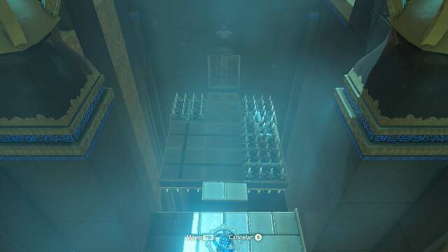 Zelda Breath of the Wild Santuario de Issuk - Mover la plataforma
