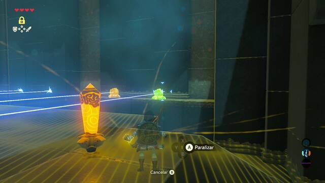 Zelda Breath of the Wild Santuario de Issuk - Paralizar las mquinas