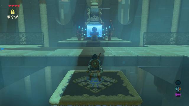 Zelda Breath of the Wild Santuario de Cassut - Subir en la plataforma