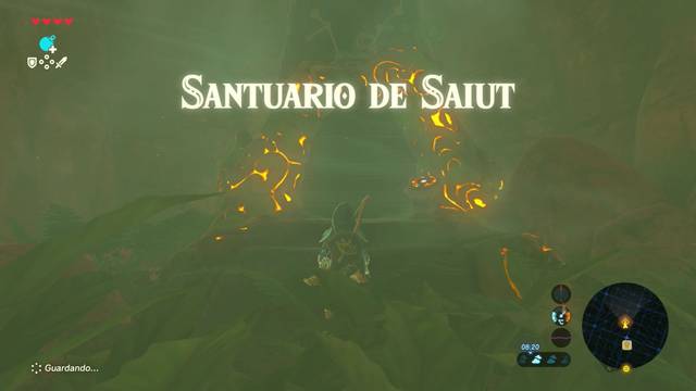 Zelda Breath of the Wild Santuario de Saiut