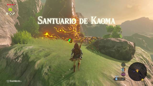 Zelda Breath of the Wild Santuario de Kaoma