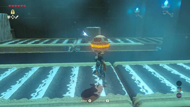 Zelda Breath of the Wild Santuario de Inyo - Avanzar por la cinta