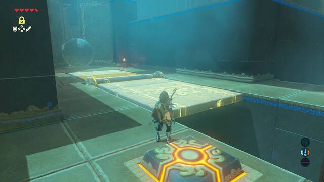 Zelda Breath of the Wild Santuario de Jakam - Abrir puerta