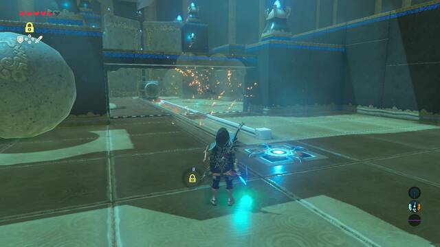 Zelda Breath of the Wild Santuario de Jakam - Mover mecanismo