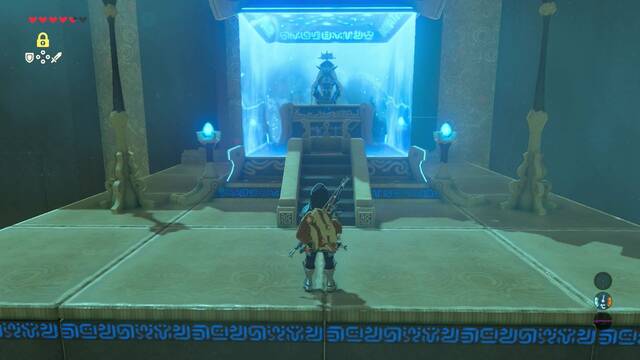 Zelda Breath of the Wild Santuario de Jakam - Altar
