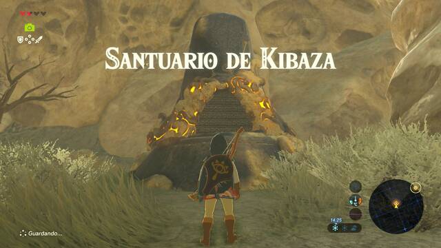 Zelda Breath of the Wild Santuario de Kibaza