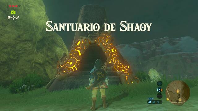 Zelda Breath of the Wild Santuario de Shaoy