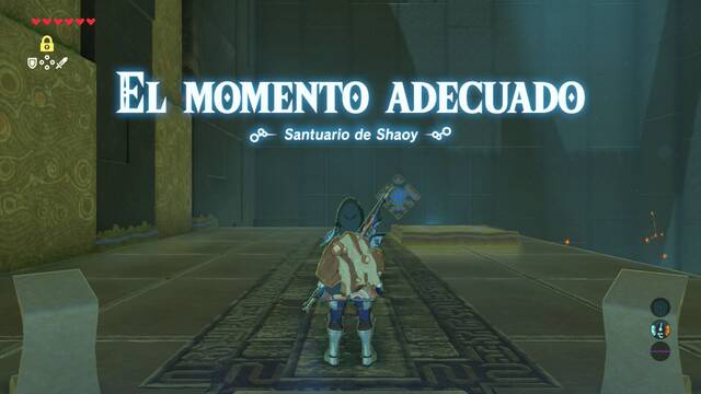 Zelda Breath of the Wild Santuario de Shaoy - Santuario de Shaoy (2)