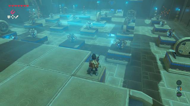 Zelda Breath of the Wild Santuario de Kovatt - Posicin de los molinos