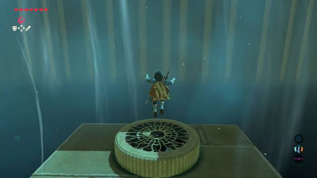 Zelda Breath of the Wild Santuario de Shaua - Conducto de aire