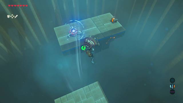 Zelda Breath of the Wild Santuario de Shaua - Primer cofre