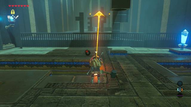 Zelda Breath of the Wild Santuario de Irott - Colocar la esfera