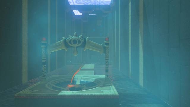 Zelda Breath of the Wild Santuario de Irott - Agujero