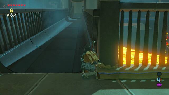 Zelda Breath of the Wild Santuario de Moakh - Subir por la rampa