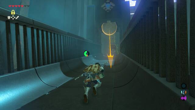 Zelda Breath of the Wild Santuario de Moakh - Subir por la rampa (2)