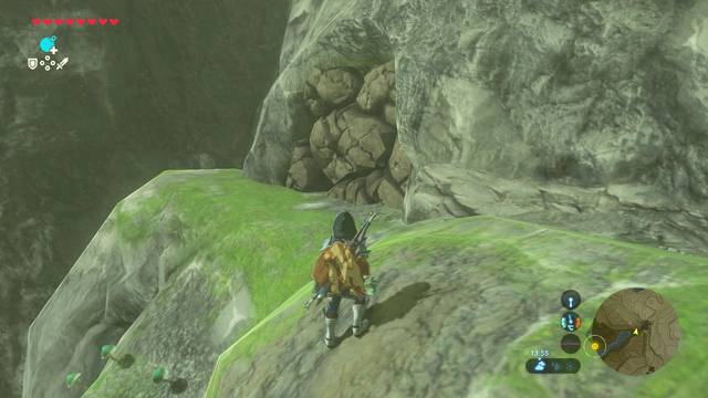 Zelda Breath of the Wild El tesoro de Nambod - Cueva