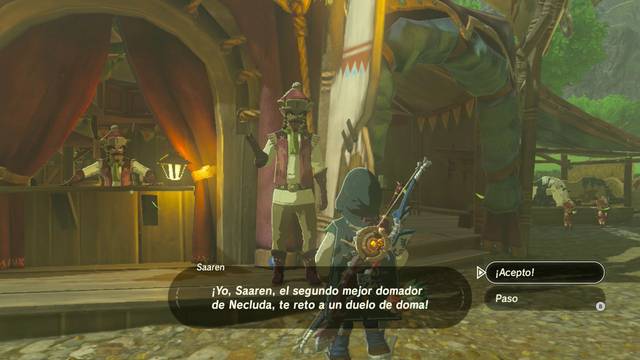 Zelda Breath of the Wild El récord del domador - Saaren