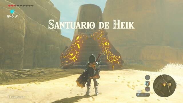 Zelda Breath of the Wild Santuario de Heik