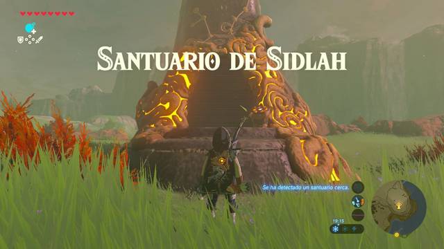 Zelda Breath of the Wild Santuario de Sidlah