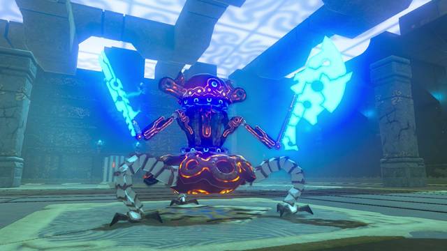 Zelda Breath of the Wild Santuario de Kensha - Máquina