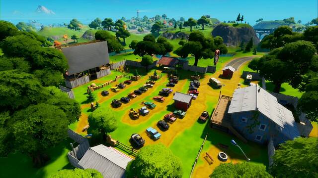 Fortnite - Ubicacin de Enojo Esmeralda, Carreras de Cortacsped y Carretes Comprometidos