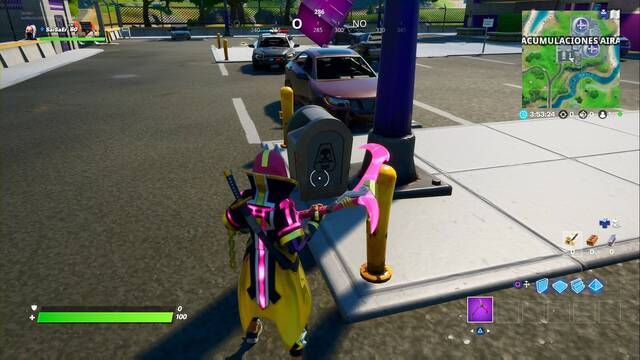 Fortnite - Dónde encontrar buzones de SOMBRA y ESPECTRO - SOMBRA en Acumulaciones Airadas