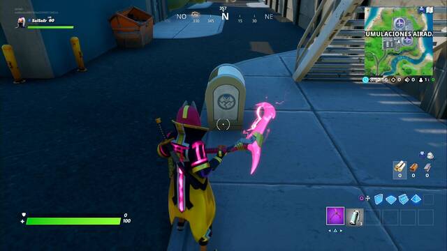 Fortnite - Dónde encontrar buzones de SOMBRA y ESPECTRO - ESPECTRO en Acumulaciones Airadas