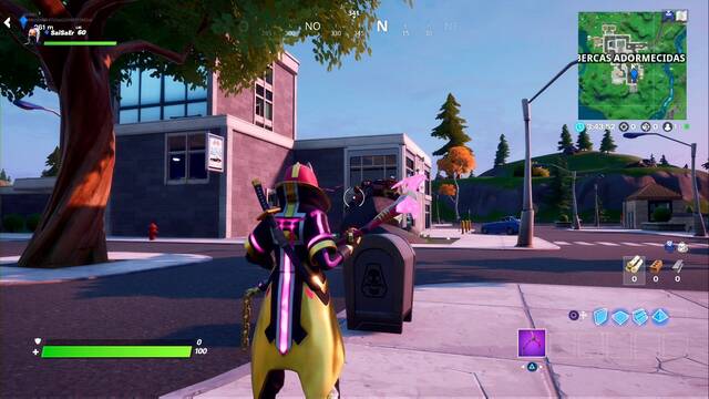 Fortnite - Dónde encontrar buzones de SOMBRA y ESPECTRO - SOMBRA en Albercas Adormecidas