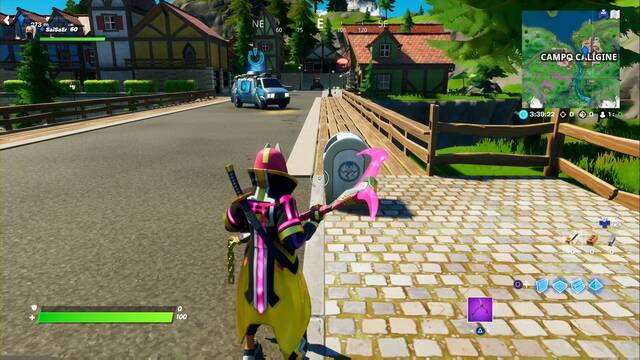 Fortnite - Dónde encontrar buzones de SOMBRA y ESPECTRO - ESPECTRO en Campo Cal¡gine