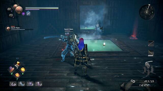 Nioh 2 - Aguas termales de Cancin de Yokai - Aguas termales #01 y #02