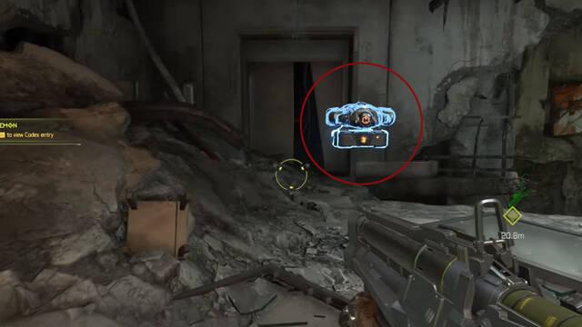 DOOM Eternal - Modbot de Misi�n 1: Infierno en la Tierra - Modbot #02 ubicacion