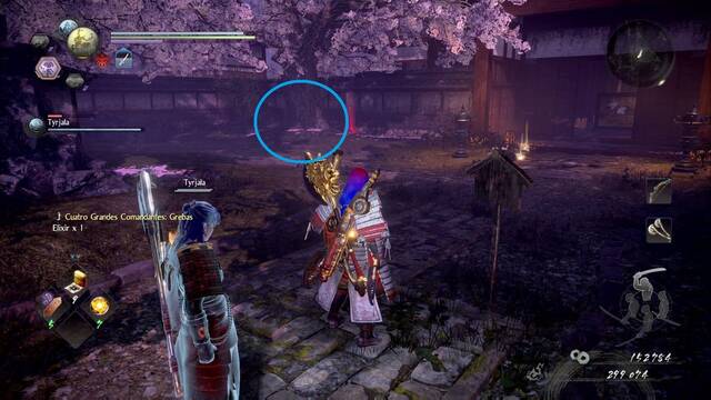 Nioh 2 - Kodamas de El hanami de Daigo - Kodama #02