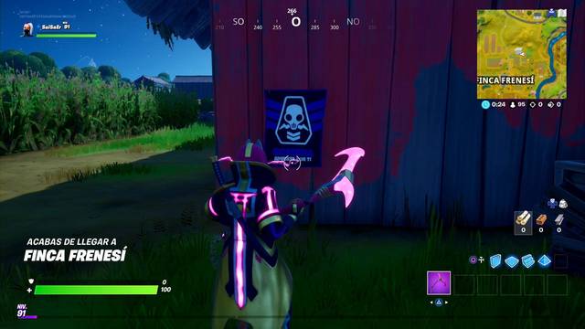 Fortnite - Posters de Sombra y Espectro - Poster #01, en el granero