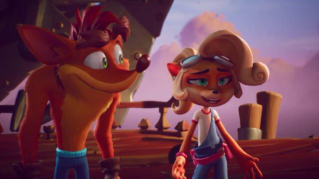 Crash Bandicoot 4 en Switch (modo porttil) - 