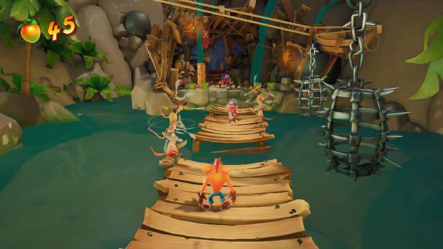 Crash Bandicoot 4 en Switch (modo porttil) - 