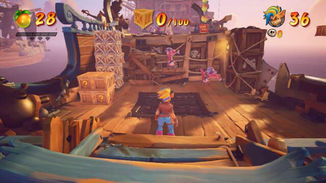 Crash Bandicoot 4 en Switch (modo porttil) - 